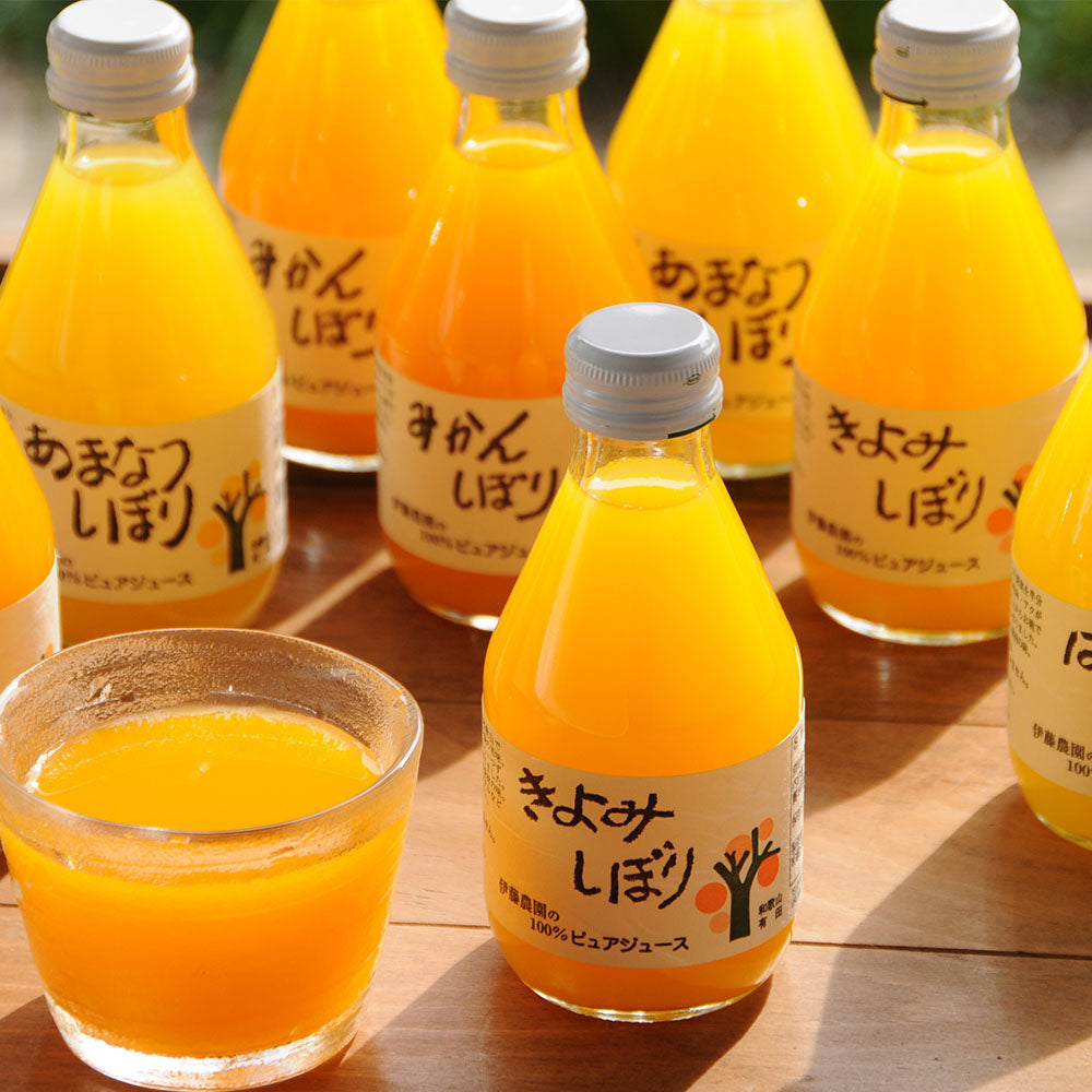 和歌山 伊藤農園 5種の柑橘ジュース 180ml×10本 商品画像