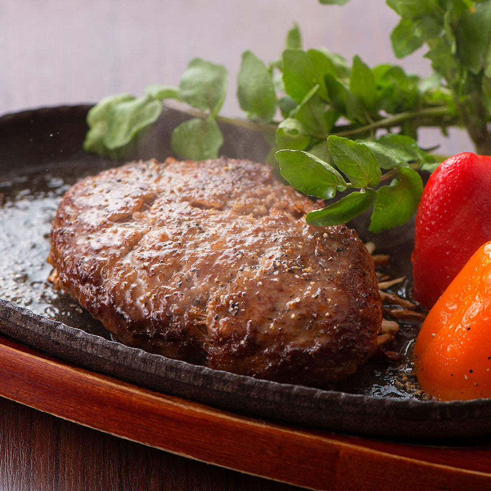 宮崎牛専門レストラン 「ミヤチク」こだわりハンバーグセット （2種類 計4個) 商品画像