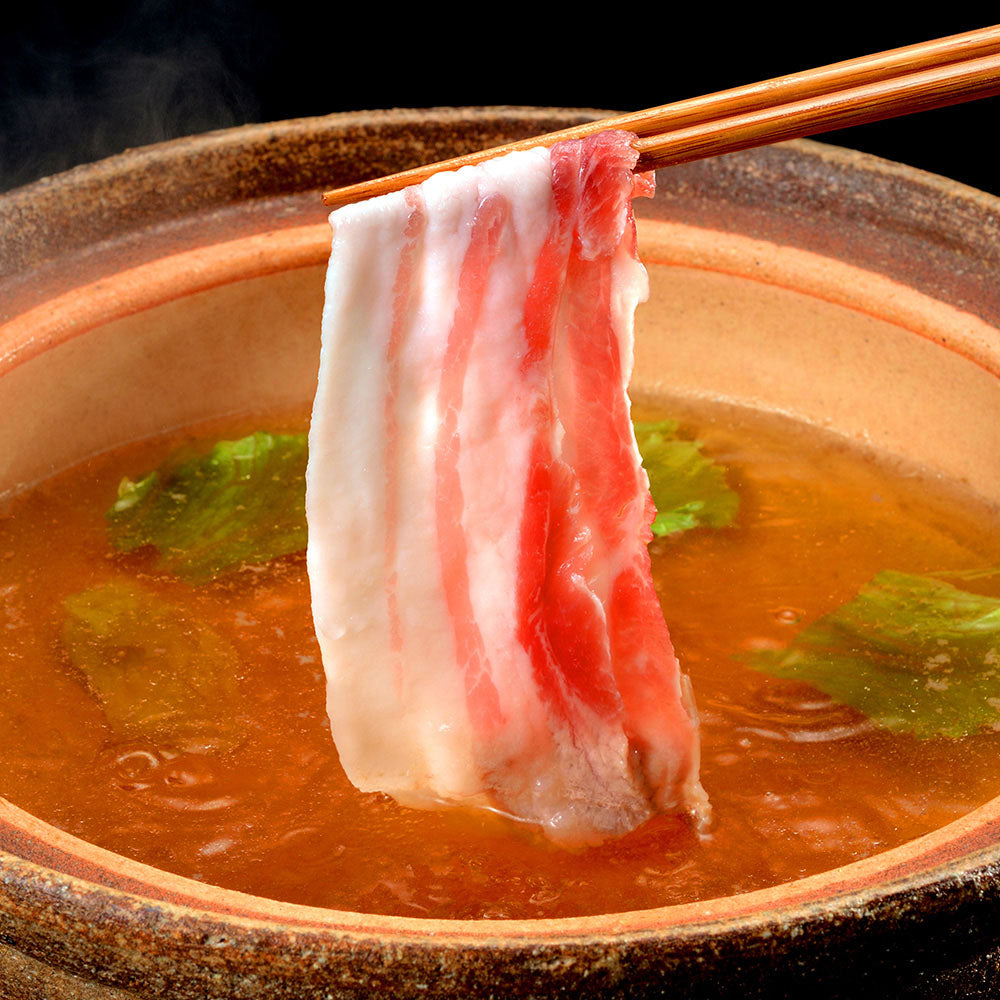 宮崎 霧島黒豚大皿しゃぶしゃぶ「華」 (モモ250g バラ200g 肩ロース200g) 商品画像