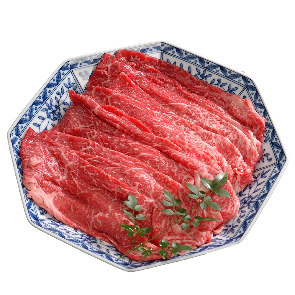 佐賀牛 すき焼き・しゃぶしゃぶ用 300g 商品画像・盛り付け例