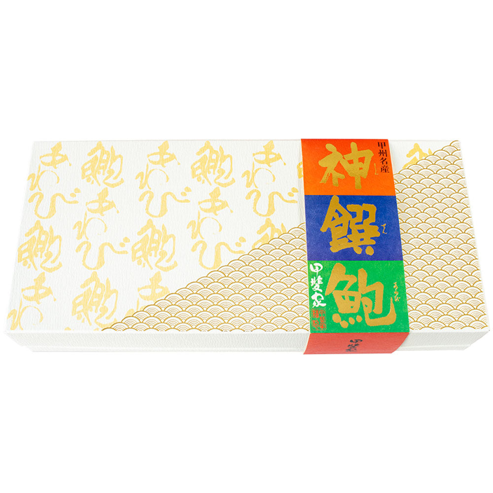 山梨 かいや あわび煮貝 3粒・210g 商品画像・盛り付け例