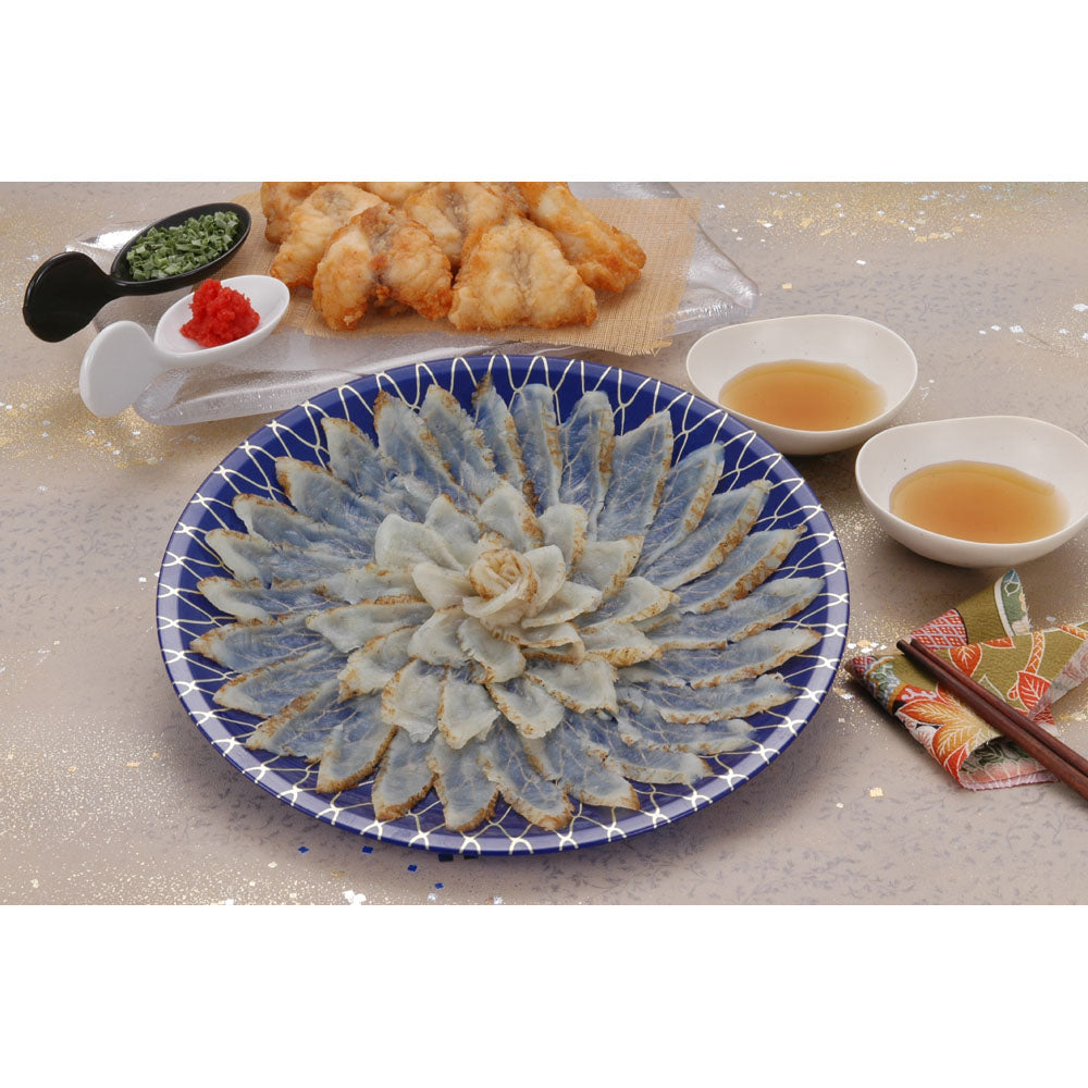 福岡 「ふく太郎本部」 ふく炙り刺身とふくから揚げ 商品画像