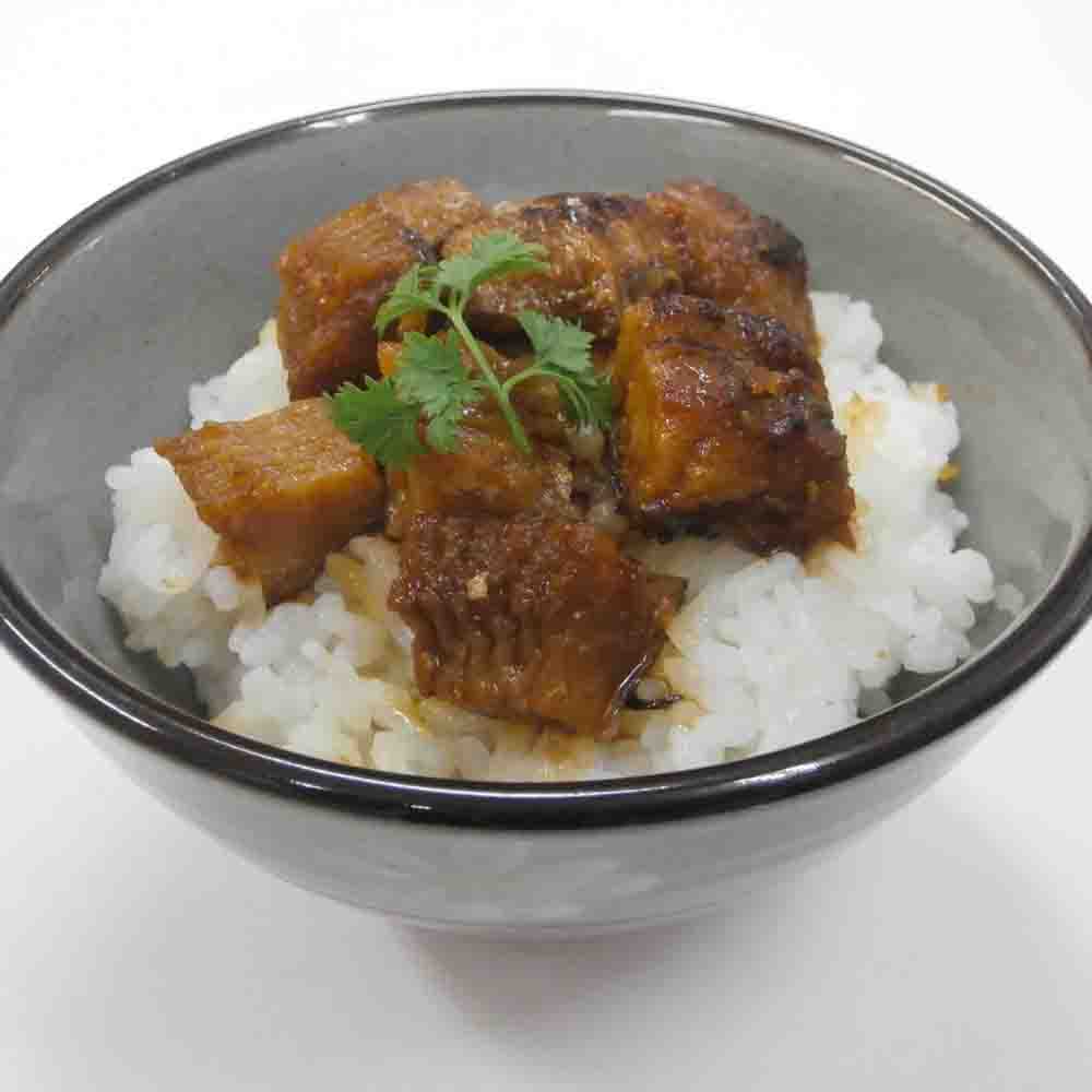 徳島 吟月 はも丼の素 3食 商品画像・盛り付け例