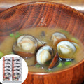 島根 宍道湖産 食べるしじみ味噌汁 10食 商品画像・盛り付け例