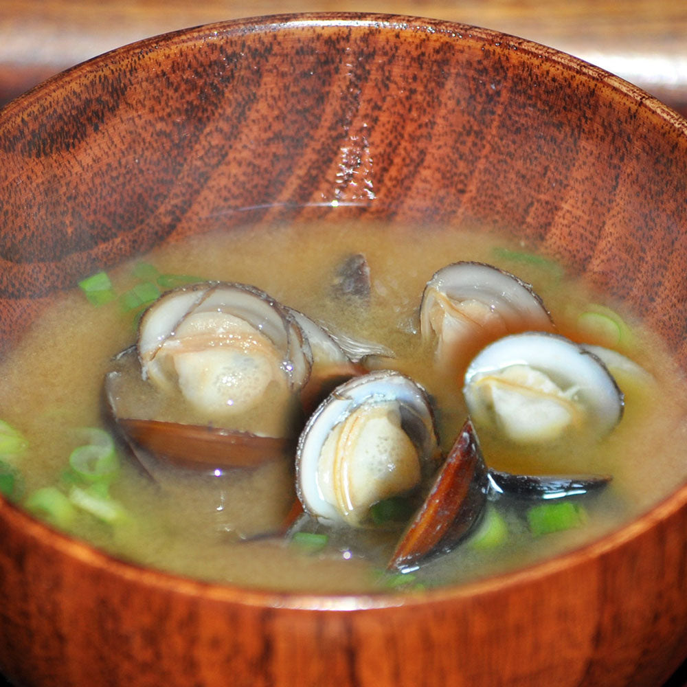 島根 宍道湖産 食べるしじみ味噌汁 10食 商品画像・盛り付け例