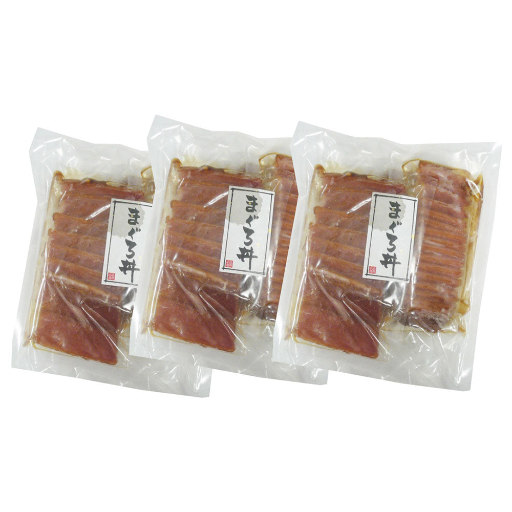 静岡 焼津 まぐろ漬け丼の具 90g×6食 商品画像・盛り付け例