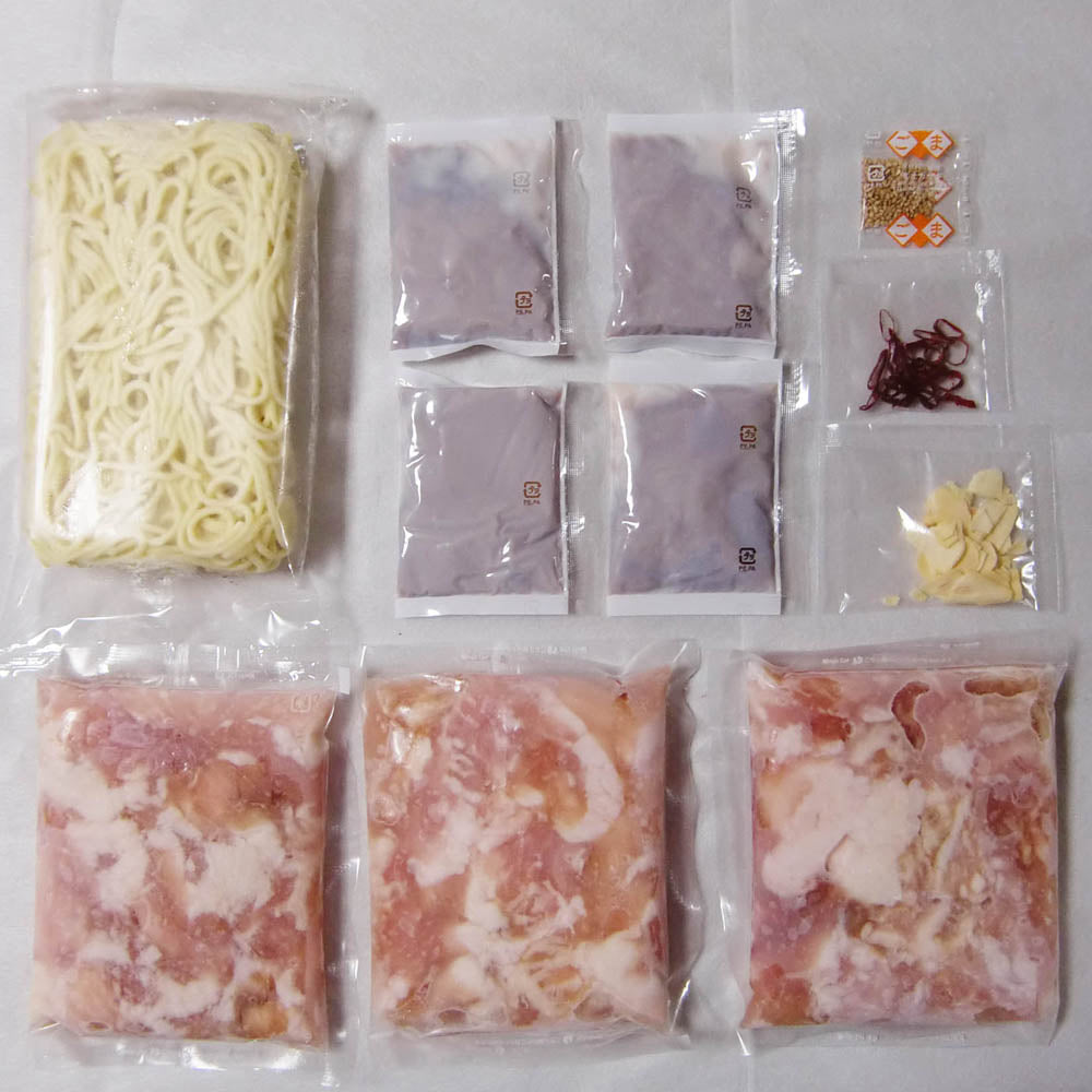 福岡 博多 とんこつもつ鍋 国産牛もつ300g 商品画像・盛り付け例