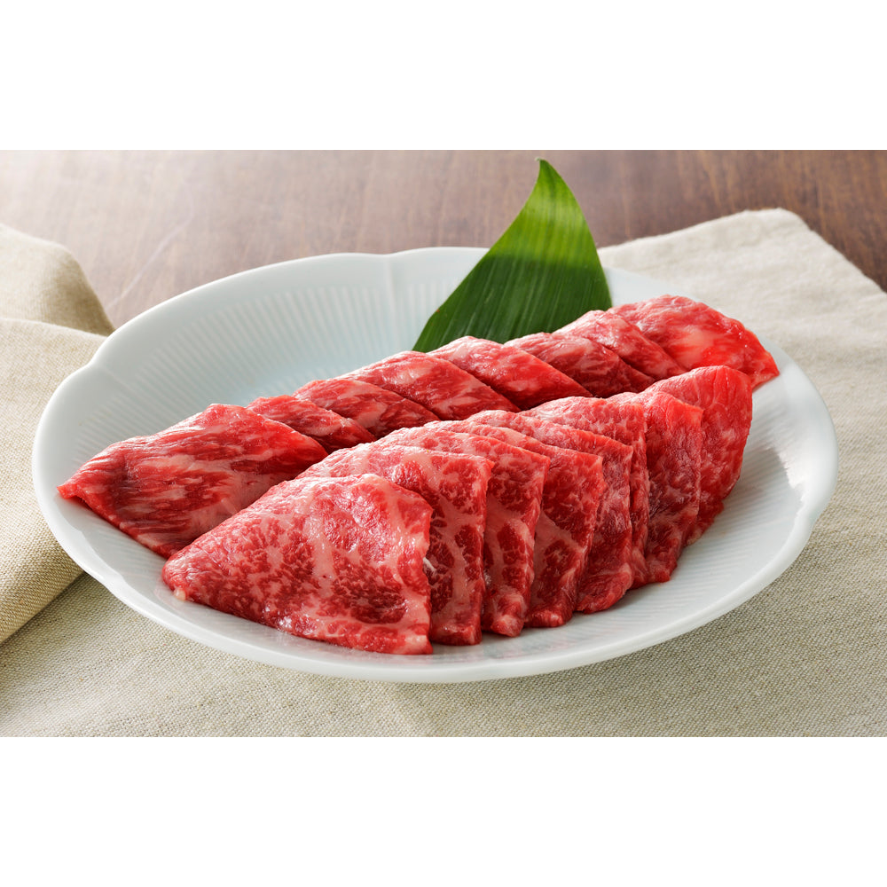 神奈川 やまゆり牛 モモ焼肉用 300g 商品画像・盛り付け例
