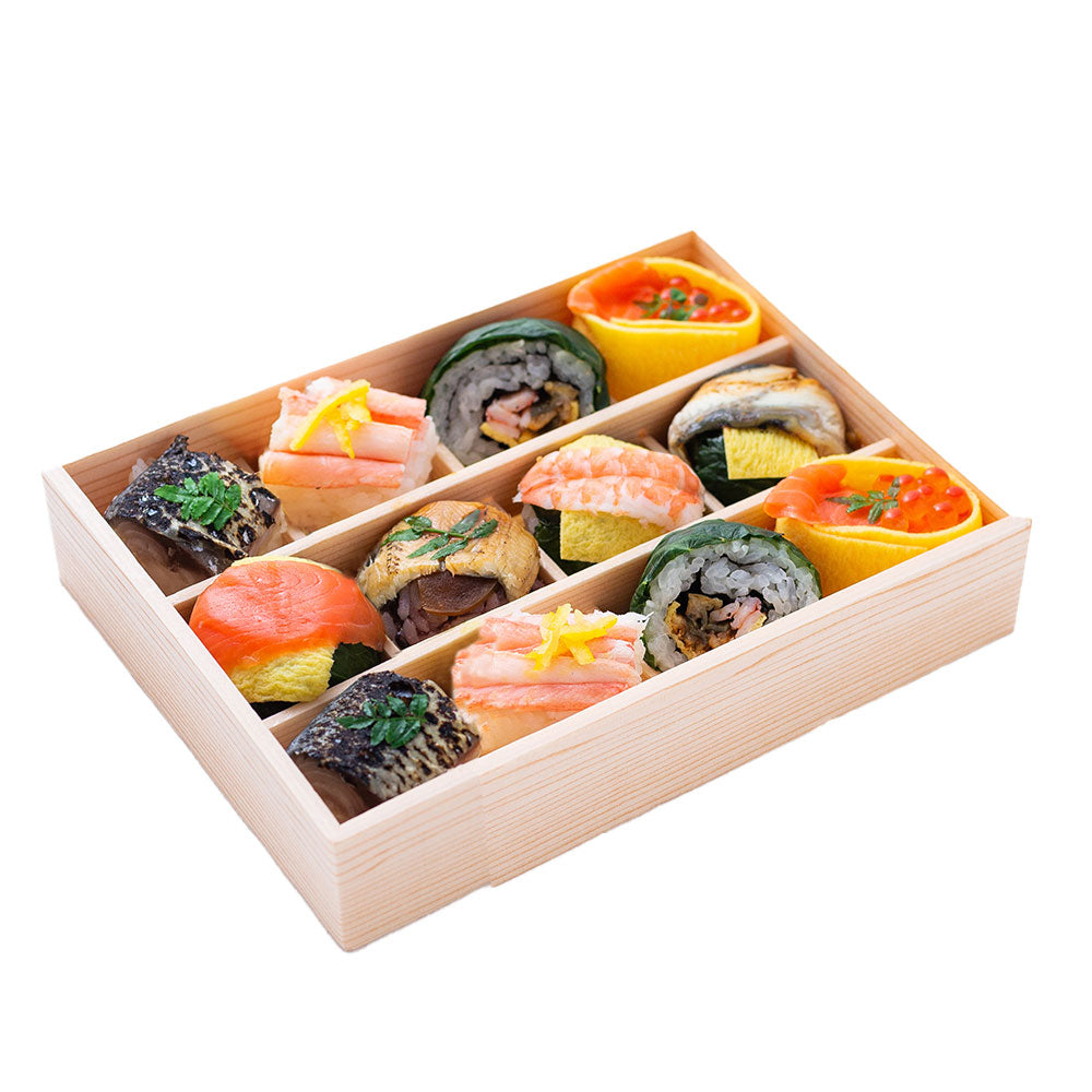 「梅守本店」 季節の手鞠わさび葉寿し 12個 商品画像