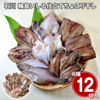 石川 輪島いしる仕立て ちょっこり干し詰合せ 商品画像・盛り付け例